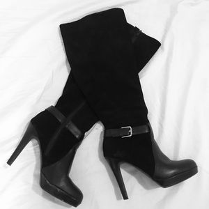 Audrey brooke size 7 WC Knee high boots